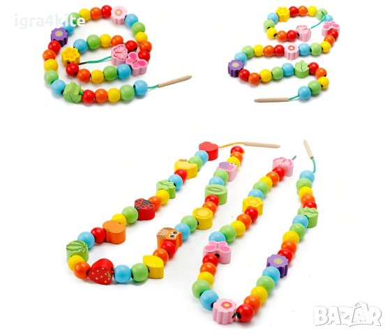 ТОП АРТИКУЛ! Дърво за нанизване с елементи и връзки, снимка 7 - Образователни игри - 41084044