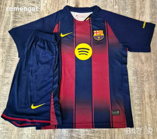 Екипи BARCELONA, PSG Nike с ИМЕ и НОМЕР! Или на ОТБОР по ТВОЙ избор!, снимка 2 - Детски комплекти - 53440565