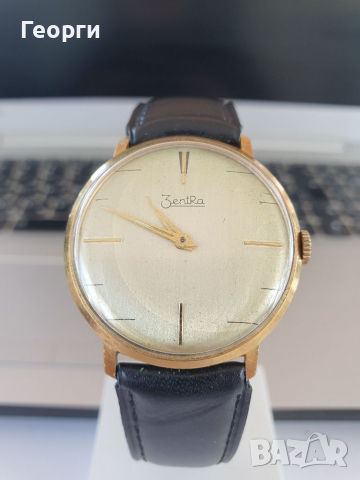Антикварен колекционерски часовник Zentra , снимка 2 - Мъжки - 36253933