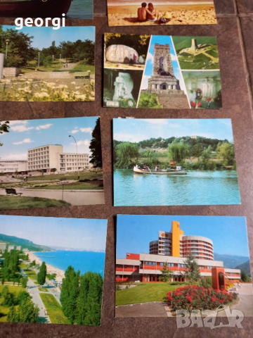 Стари пощенски картички от соц България , снимка 3 - Колекции - 44837339