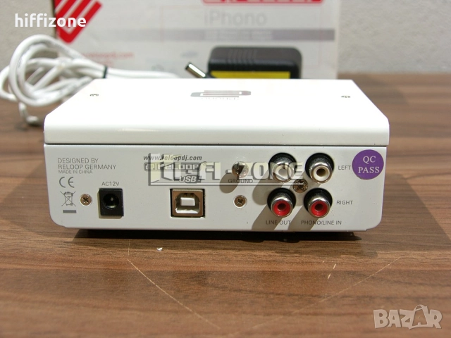  Предусилвател Reloop iphono , снимка 6 - Грамофони - 52973981