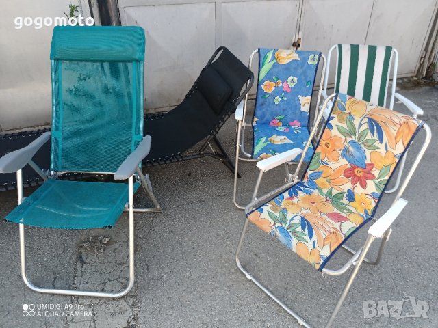 шезлонг, сгъваем стол за плаж, легло , снимка 14 - Къмпинг мебели - 41620331