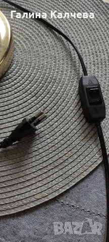 Нощна витражна лампа , снимка 7 - Настолни лампи - 53212609