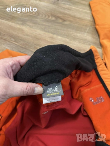 Мъжко яке  Jack Wolfskin  Crestview Desert Orange Soft Shell Jacket , L размер , снимка 11 - Якета - 53142075