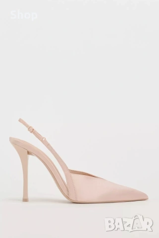 👡 Сатенени обувки на ток на Zara 👛, снимка 7 - Дамски обувки на ток - 53773100