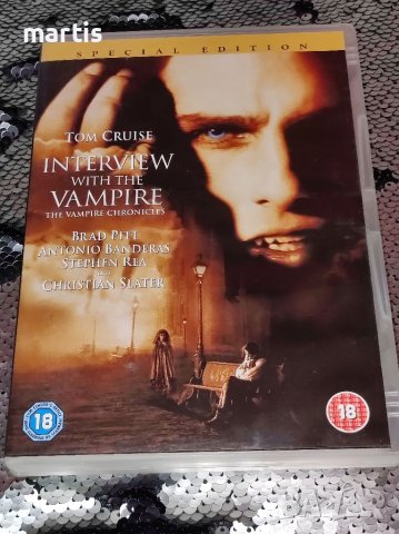 Интервю с Вампир ДВД/Бг.суб/, снимка 1 - DVD филми - 41102672