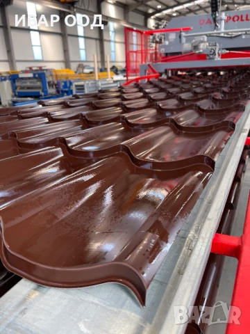 Метална Керемида "СИМЕТРИК" - производство и монтаж, снимка 4 - Строителни материали - 47114545