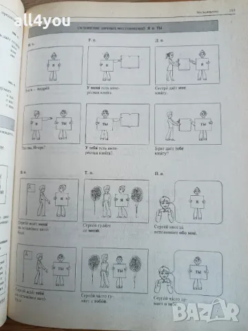 С подарък! Грамматика русского языка в иллюстрациях, снимка 3 - Енциклопедии, справочници - 49505361