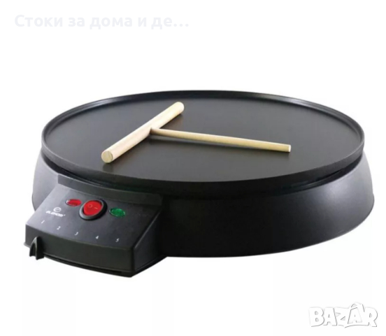 ✨Електрически тиган за палачинки ELEKOM ЕК-616, 700 W /ЕК-006,900 W, Черен, РАЗЛИЧНИ РАЗМЕРИ , снимка 1