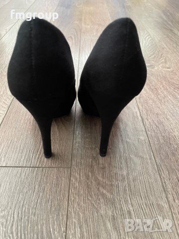 Дамски обувки MANGO Манго 36 номер черни, снимка 3 - Дамски обувки на ток - 41595789