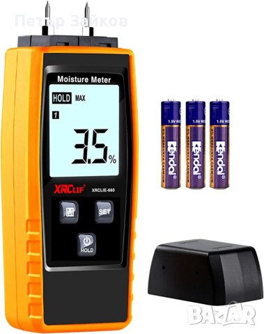 влагомер за дървесина с подсветка