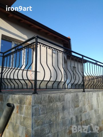 Изработка и монтаж на парапети за тераси и стълбища от ковано желязо, снимка 8 - Други стоки за дома - 41460444