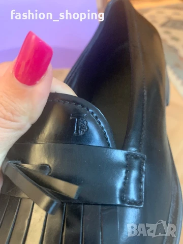 Дамски лоуфъри Tod’s, размер 39 1/2, снимка 5 - Други - 50567693