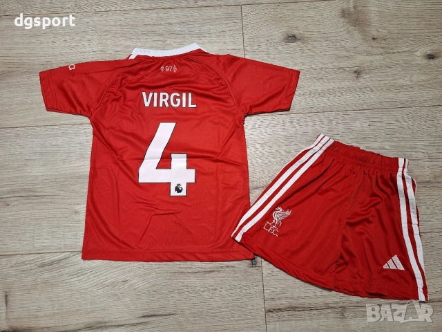 Детски екип на Ливърпул #Върджил Ван Дайк #4# сезон 25/26!