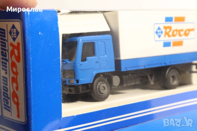 ROCO H0 1/87 VOLVO ВЛЕКАЧ РЕМАРКЕ КАМИОН МОДЕЛ, снимка 4 - Колекции - 53673779