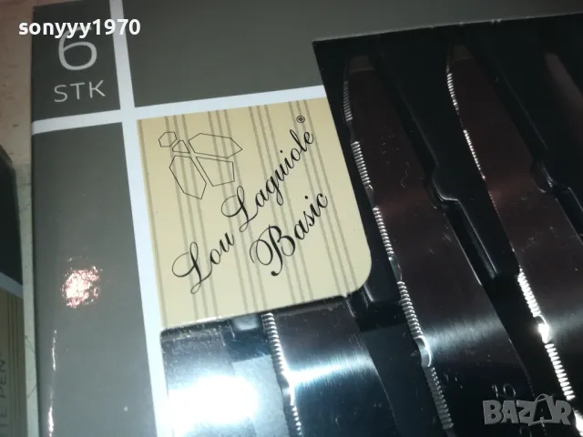 LAGUIOLE 6 НОЖА+6 ВИЛИЦИ 2009241130, снимка 6 - Колекции - 47301056