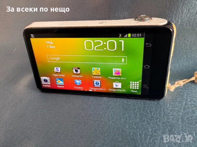 Цифров фотоапарат SAMSUNG Galaxy Camera EK-GC100 White 3G WiFi, снимка 14 - Фотоапарати - 52845909
