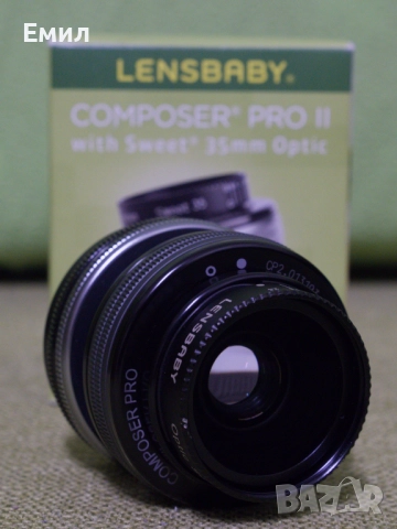 Lensbaby Composer Pro II MFT + Sweet 35 , снимка 2 - Обективи и филтри - 51459078