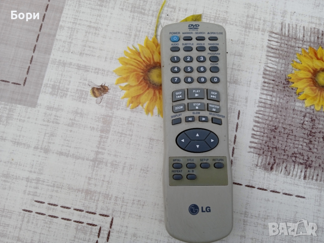LG DVD дистанционно управление