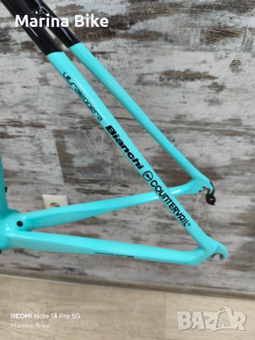 НОВ карбонов шосеен фреймсет Bianchi Specialissima CV | 55 , снимка 13 - Велосипеди - 42093997