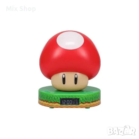 Нов Часовник Paladone Games: Super Mario Bros. - Super Mushroom
