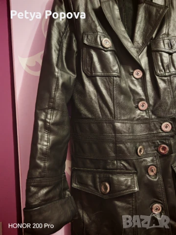 Манто естествена кожа, снимка 2 - Палта, манта - 51396337