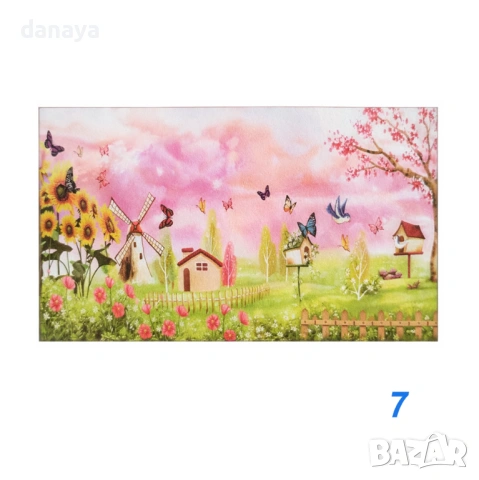 2818 Декоративен стикер за кухненски плот баня плочки, различни модели, снимка 10 - Декорация за дома - 36525907