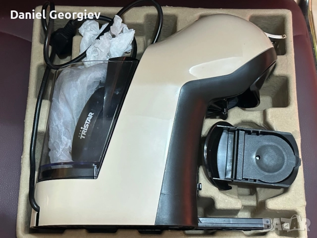Чисто нова мултифункционална кафемашина Tristar 3 в 1/ 19-БАРА 1400W