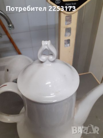 Порцеланова кана с капак БГ, снимка 3 - Декорация за дома - 39113770