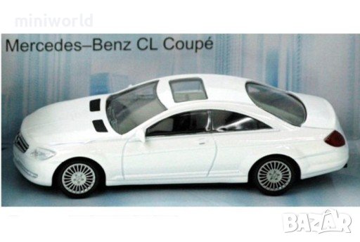 Mercedes-Benz CL Coupe - мащаб 1:43 на MondoMotars моделът е нов в кутия, снимка 2 - Колекции - 40035140