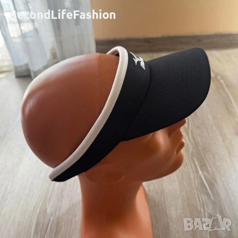 Mizuno козирка черно бяло , снимка 3 - Шапки - 53094304