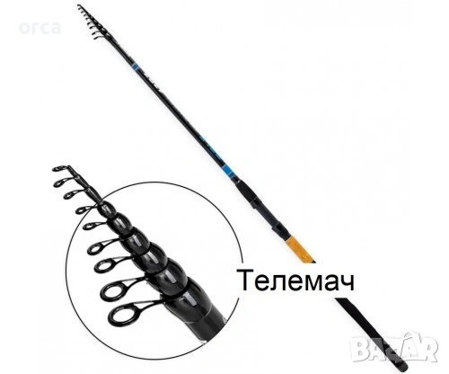 Въдица телемач Okinwa Bole Telematch 15-45 г за плувка и море, снимка 6 - Въдици - 53210460