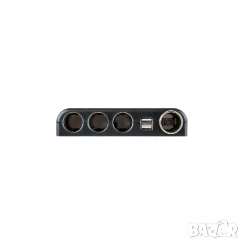 Разклонител за запалка с 4 гнезда и 2 USB порта, снимка 3 - Аксесоари и консумативи - 55863023
