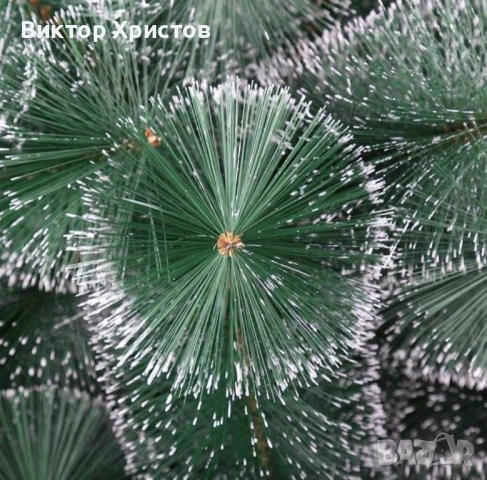 Коледни елхи с шишарки и сняг - ТОП качество и цена ! ! !, снимка 6 - Други стоки за дома - 52340865