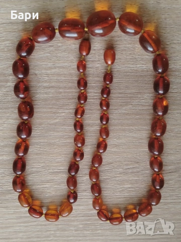 Красив гердан от кехлибар, снимка 5 - Колиета, медальони, синджири - 53312892