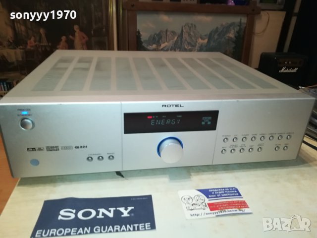 Rotel RSX-03 Surround Sound Receiver-ВНОС SWISS 1309231047L2EK, снимка 4 - Ресийвъри, усилватели, смесителни пултове - 42174622