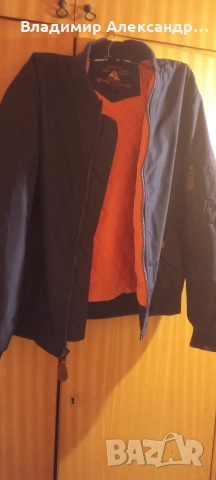 син яке бомбър бомбър, снимка 2 - Якета - 52849867