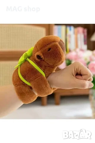 ПРОМО! Плюшена КАПИБАРА за Ръка Музикална играчка 3 цвята, снимка 2 - Плюшени играчки - 51188642