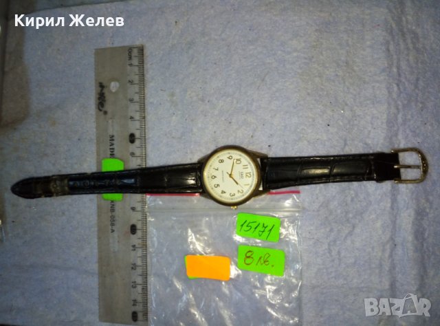 Q&Q QUARTZ МАРКОВ ЯПОНСКИ ДАМСКИ ЧАСОВНИК Кю и Кю с КОЖЕНА КАИШКА 15171, снимка 2 - Дамски - 42143601