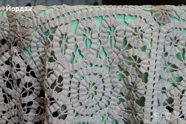 Покривка за маса или легло, снимка 8 - Антикварни и старинни предмети - 41123833