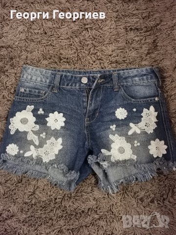 Страхотни маркови дънкови панталонки Bebe