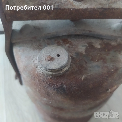 Стара миньорска карбидна лампа, снимка 9 - Къмпинг осветление - 52288890