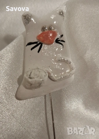 Брошки Котки, снимка 4 - Подаръци за жени - 53036976