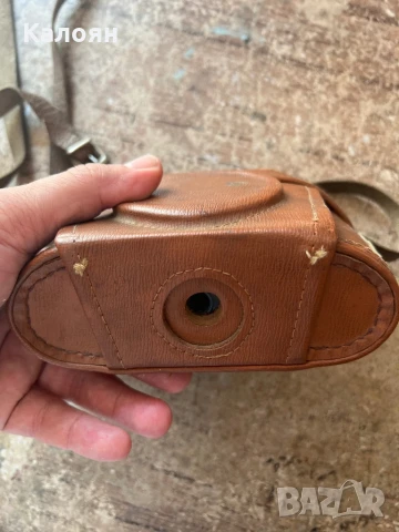 Фотоапарат стар в кожен калъф , снимка 5 - Антикварни и старинни предмети - 51008821