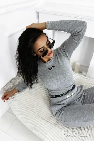 Sleepy Mood Дамски моден преходен комплект от две части, 3цвята , снимка 6 - Комплекти - 48805150