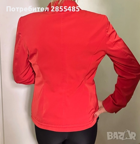 Сако дамско червено, снимка 5 - Сака - 52011228
