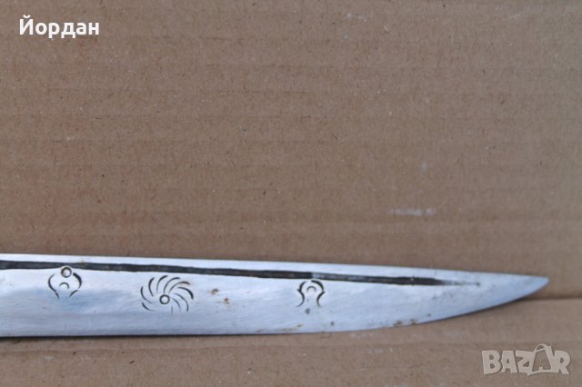 Стар нож , снимка 4 - Антикварни и старинни предмети - 44338475