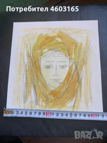 Рисунка портрет момиче