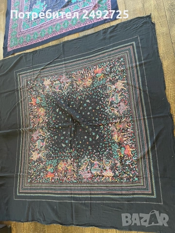 Престилки забрадки шалове чанта платове ръчно тъкани стари, снимка 10 - Антикварни и старинни предмети - 51532523