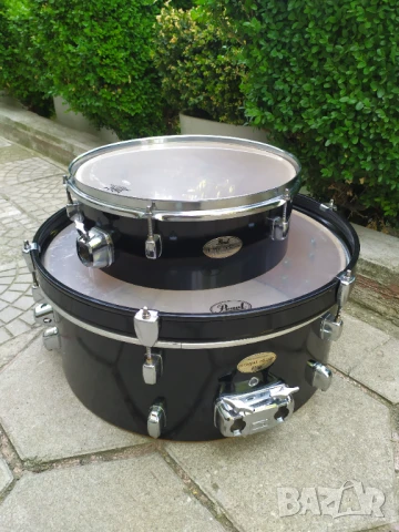 Барабани , перкусии Pearl - Каса 20" , том 14"